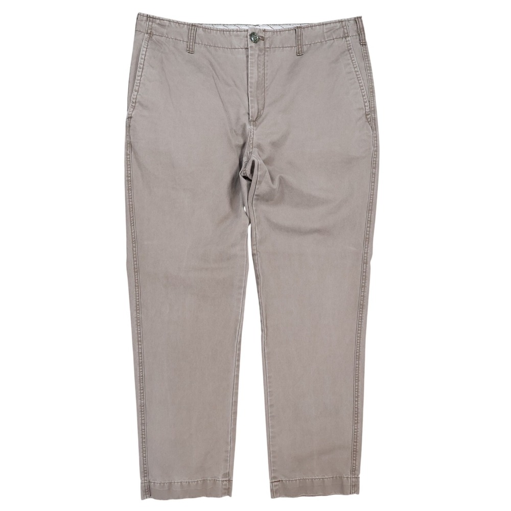 Joseph Abboud Chino Pants Mens 38x32 Brown 100%‎ Cotton Regular Fit Casual